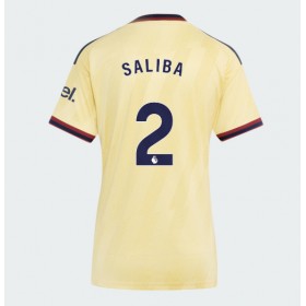 Arsenal William Saliba #2 Tredje skjorte til dame 2026-27 Kortermet